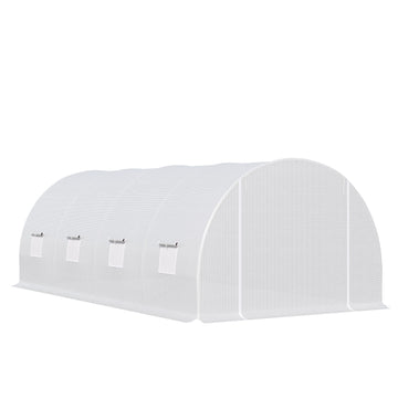 Large 600x300x200cm Weatherproof Film Greenhouse