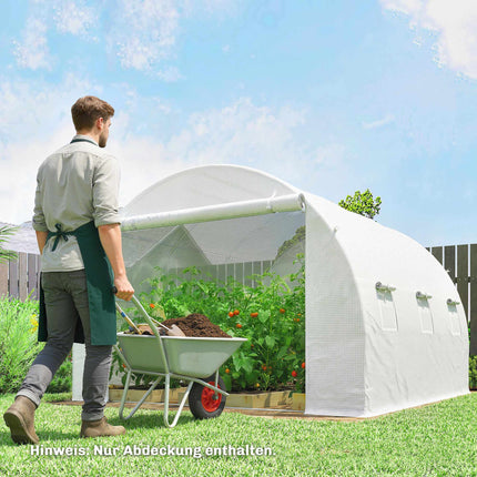 Greenhouse PE Cover, 300x300x200 cm, Waterproof