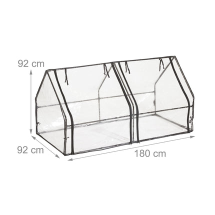 Greenhouse PVC with 2 doors