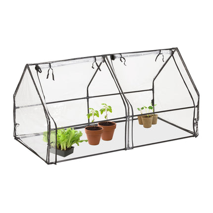 Greenhouse PVC with 2 doors