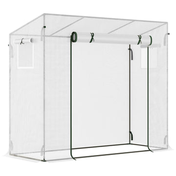 Greenhouse film, 200x68x196cm, windproof steel & PE