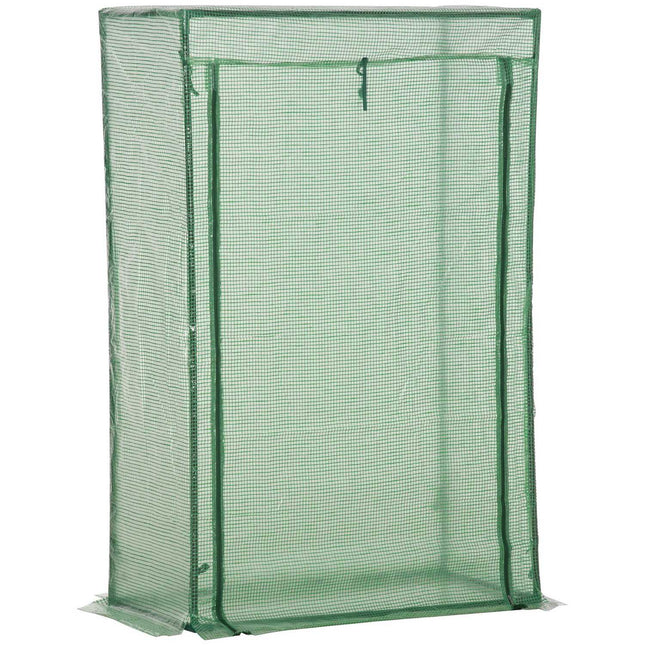 Greenhouse for plants with roller door, 100x50x150 cm