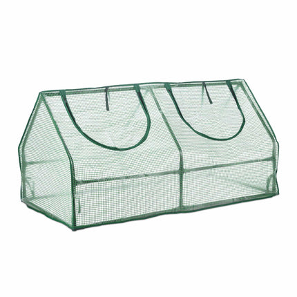 Greenhouse with 2 windows