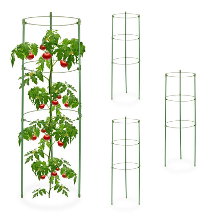 Green plant supports 60 cm, set of 4