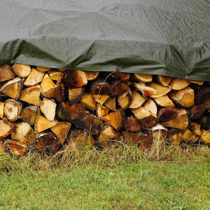 Green tarpaulin 120g/m²