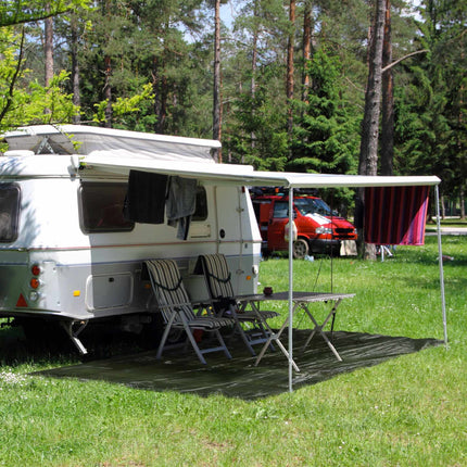 Green tarpaulin 200 g/m²