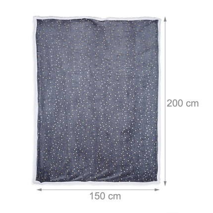 Grey Cuddle Blanket 150x200 cm