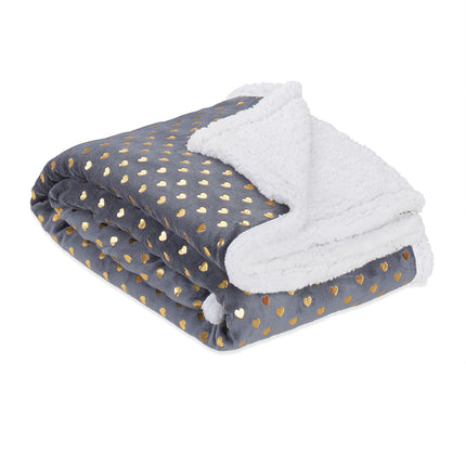 Grey Cuddle Blanket 150x200 cm