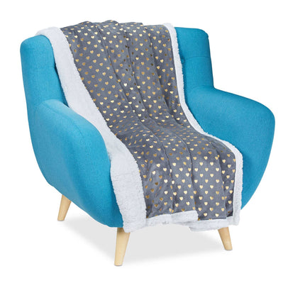 Grey Cuddle Blanket 150x200 cm