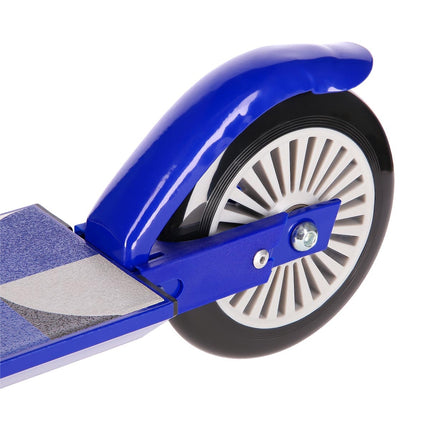 Grey-Dark Blue Kick Scooter, Foldable, Lightweight
