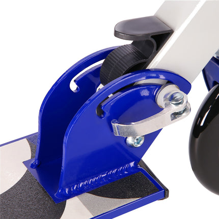 Grey-Dark Blue Kick Scooter, Foldable, Lightweight