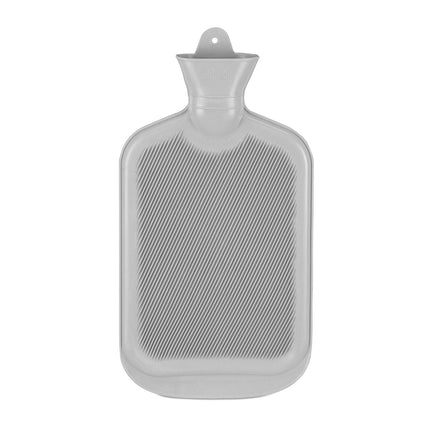 Grey Hot Water Bottle 2L