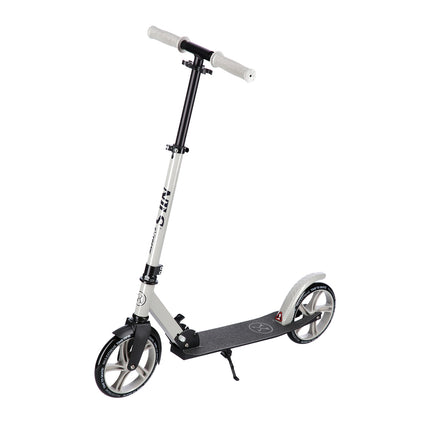 Grey Kick Scooter, Foldable, Adjustable Height