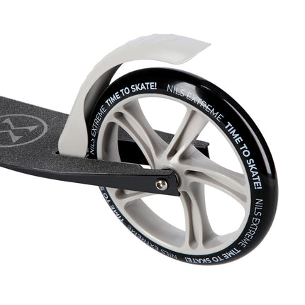 Grey Kick Scooter, Foldable, Adjustable Height