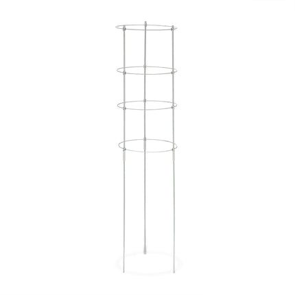 Grey Plant Supports with Rings, 120 cm