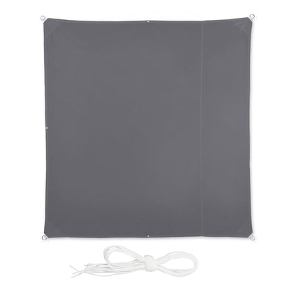 Grey Square Shade Sail, UV Protection, Water-Repellent