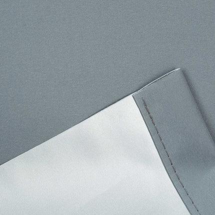 Grey Thermal Blackout Blinds, 60-120cm Adjustable
