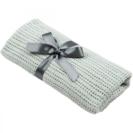 Grid blanket 100x150 Ocean