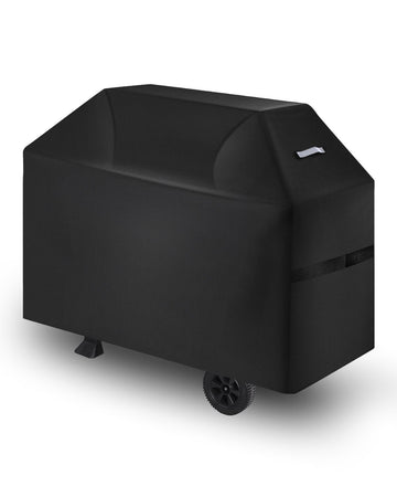 Grill Cover, 52 Inch, Waterproof 600D Polyester, Straps