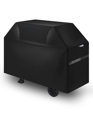 Grill Cover 65 Inch, Waterproof 600D Polyester, Straps