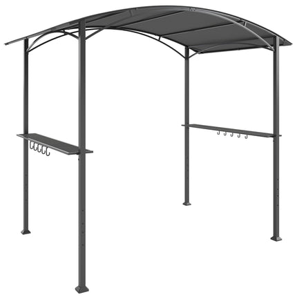 Grill Pavilion 245x152 cm, Fireproof Roof, Steel Frame