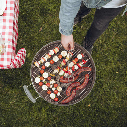 Grill Tongs Set of 3 – Stainless Steel BBQ Tools