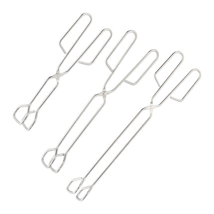 Grill Tongs Set of 3 – Stainless Steel BBQ Tools