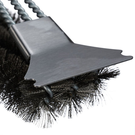 Grill brush stainless steel set of 2