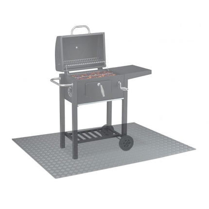 Grill for floor protection mat