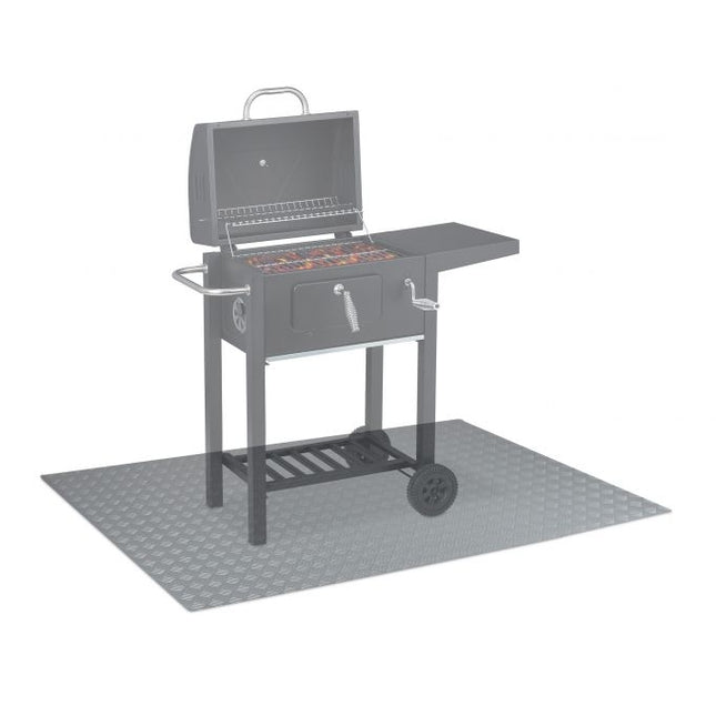Grill for floor protection mat