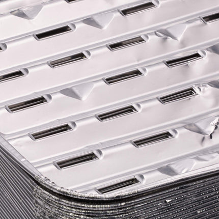 Grill tray in aluminium, set of 100 pcs