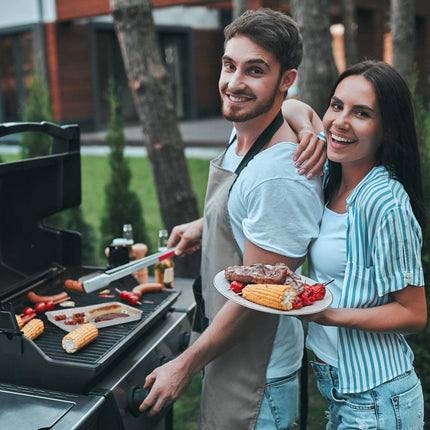 Grill tray in aluminium, set of 40 pcs