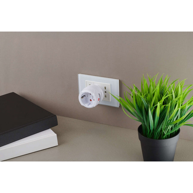 Grounded Travel Adapter Europe to Switzerland/Italy/Brazil