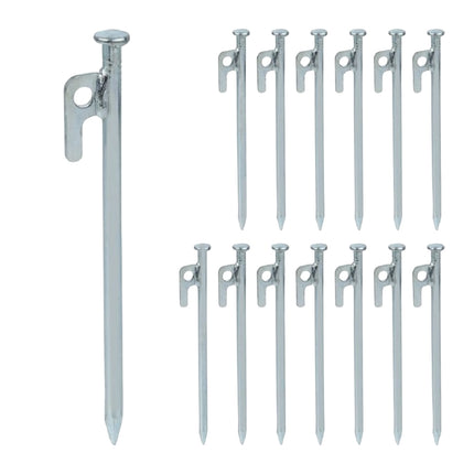 Ground pegs for mountains in a set of 14