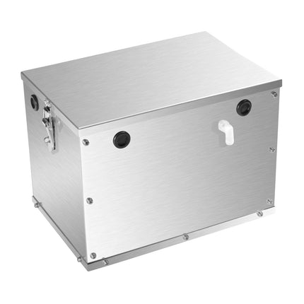 Group 24/31 Aluminum Battery Box With Cable Grommets