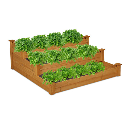 Grow box with 3 levels