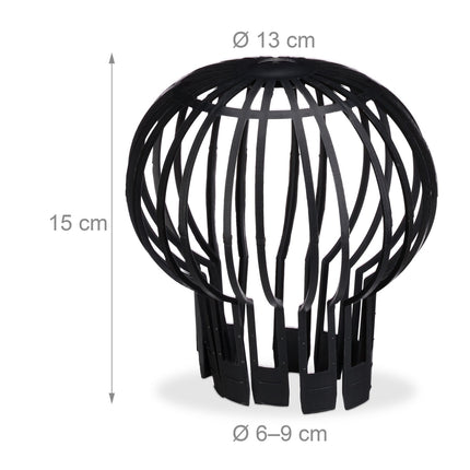 Gutter Guards Set of 6, Leaf Catcher for Drainage