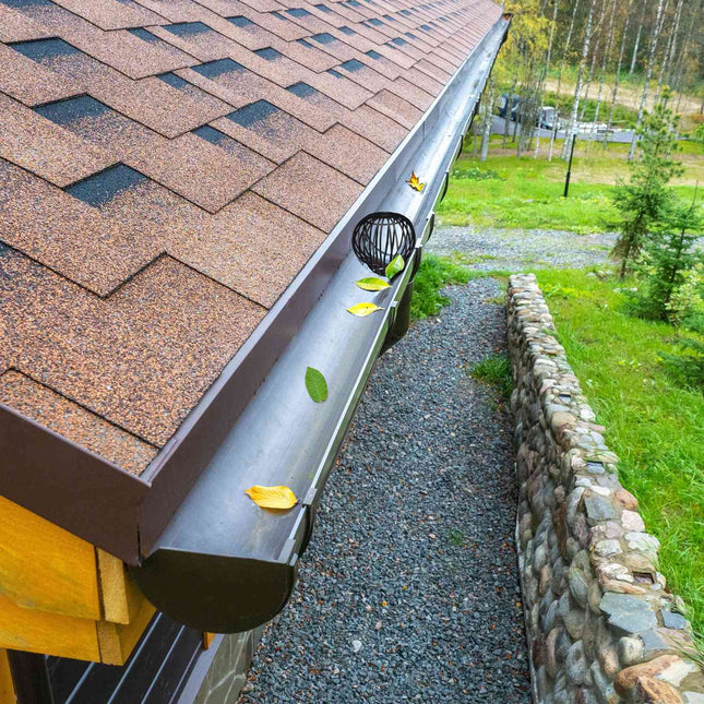 Gutter Guards Set of 6, Leaf Catcher for Drainage