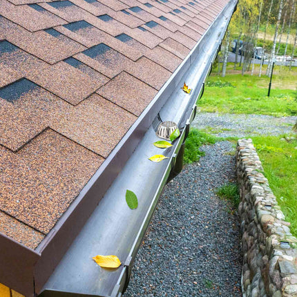 Gutter blade guard in stainless steel, 2 pcs