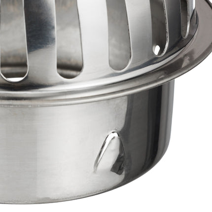 Gutter blade guard in stainless steel, 2 pcs