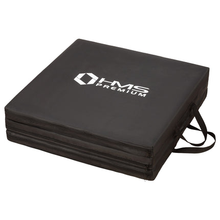 Gymnastic Foldable Mattress, 1800x600mm, Black