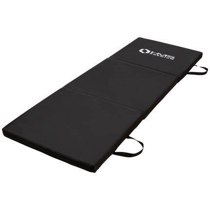 Gymnastic Foldable Mattress, 1800x600mm, Black