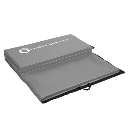 Gymnastic Foldable Mattress, 2400x1200mm, Gray