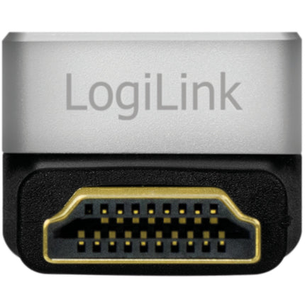 HDMI 2.1 Adapter, 90° Angled, 8K/60Hz, Male to Female