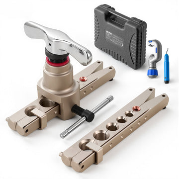 HVAC 45 Eccentric Flaring Tool Kit, 1/4–3/4 in