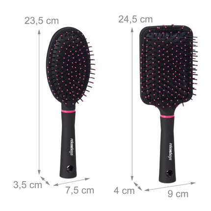Hair brush - set of 4