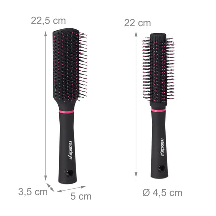 Hair brush - set of 4