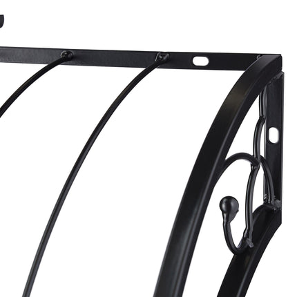 Half rose arch for mounting on the wall