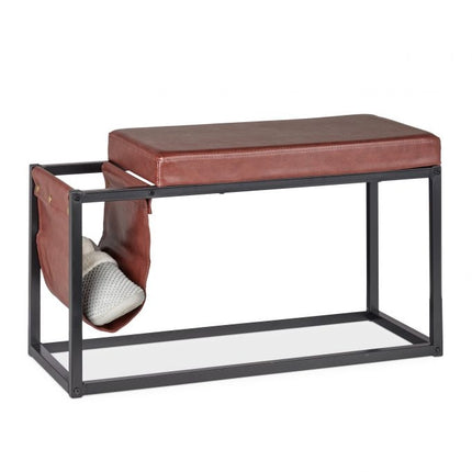 Hall bench with pocket