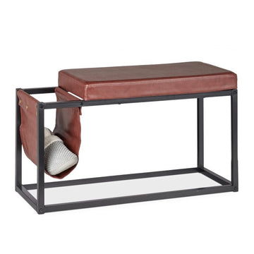 Hall bench with pocket